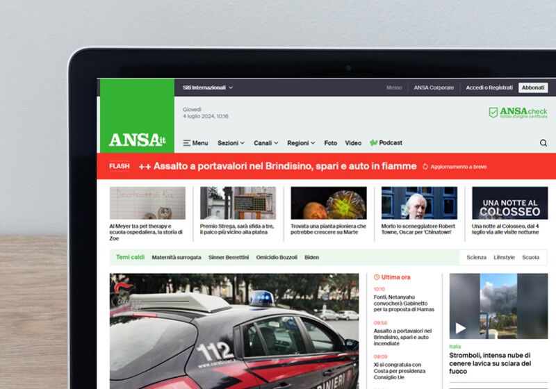 ANSA IT Tablet © Ansa