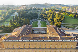 Vista do Palácio Pitti e do Jardim de Boboli, em Florença