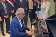 Andrea Bocelli inaugura l'Hub educativo di Sforzacosta a Macerata