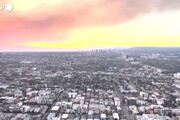 In volo su Los Angeles, le immagini dei devastanti incendi