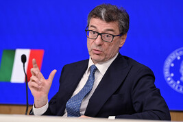 Il ministro dell'Economia, Giancarlo Giorgetti