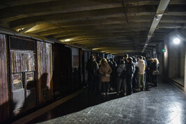 Visite di studenti e scolaresche al Memoriale della Shoah Binario 21 nella settimana del Giorno della Memoria