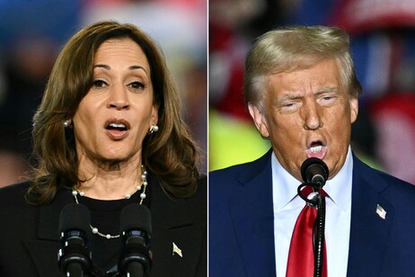 Kamala Harris e Donald Trump