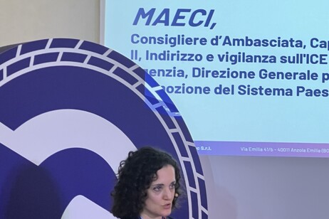 Alessandra Pastorelli della Promozione Sistema Paese del Ministero degli Affari Esteri