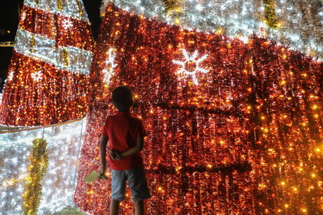 Christmas preparations in Colombo