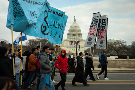 Marcia di gruppi anti-aborto a Washington