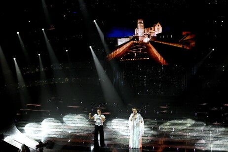 Assisi sul palco di San Remo