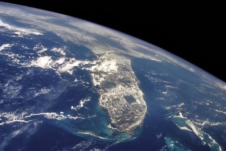 Le coste della Florida a rischio inondazione per l'innalzamento del livello dei mari (fonte: NASA)