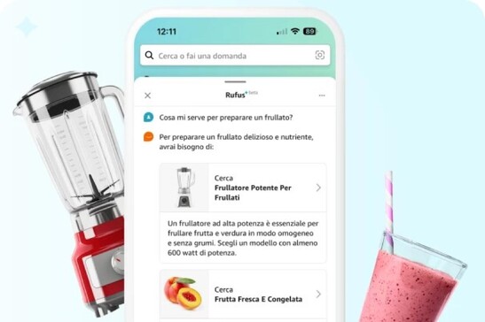 Amazon porta in Italia Rufus, l'IA che aiuta nello shopping