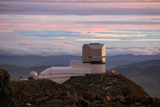 L'osservatorio Vera Rubin, sulle Ande cilene (fonte: Vera C. Rubin Observatory/NOIRLab/AURA/NSF/J.Fuentes)