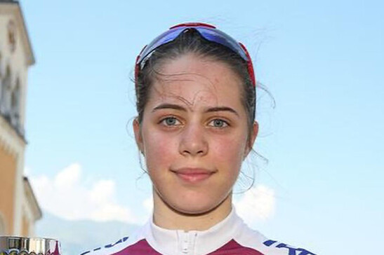 Sara Piffer, giovane promessa del ciclismo trentino