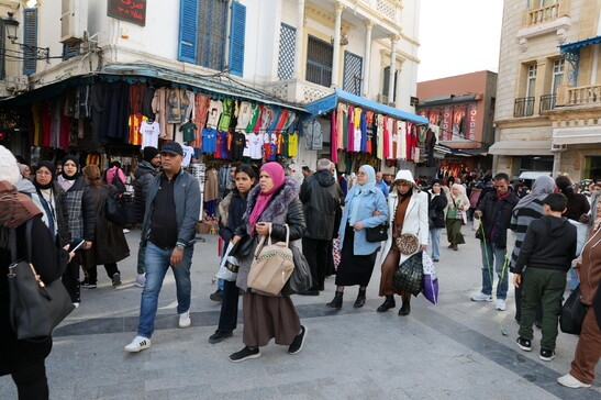 Daily life in Tunis