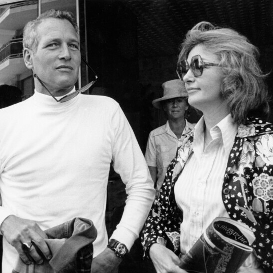 Paul Newman con la moglie, Joanne Woodward