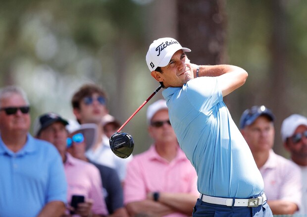 MANASSERO E I MOLINARI CON SCHEFFLER ALLO US OPEN DI GOLF (foto: Getty Images via AFP)