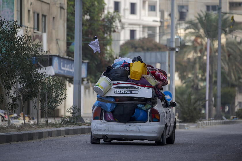 Guerra Medioriente - Evacuazione di Gaza, con qualsiasi mezzi © ANSA/EPA