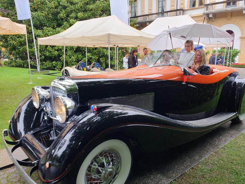 Duesenberg SJ a Concorso Villa d 'Este - RIPRODUZIONE RISERVATA