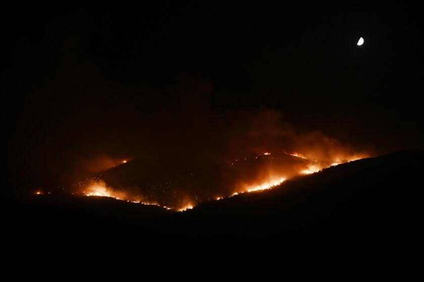 Incendi in Grecia © ANSA/AFP