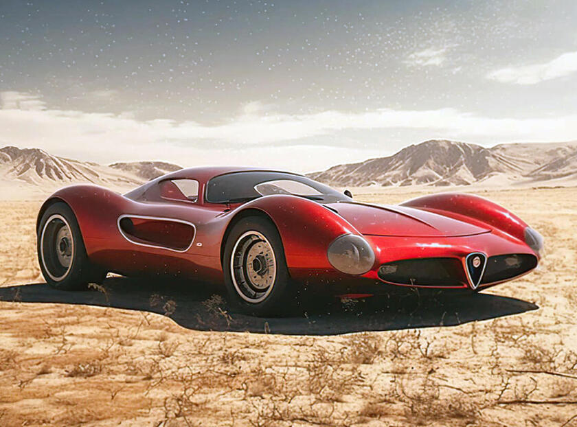 Nuova supersportiva Alfa, gli appassionati la vorrebbero cos� © ANSA/alfaromeo.au