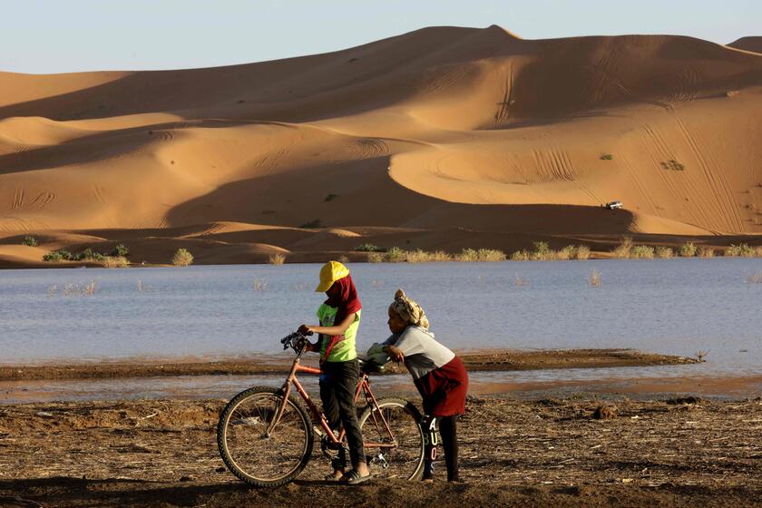 Sahara, alluvione nel deserto