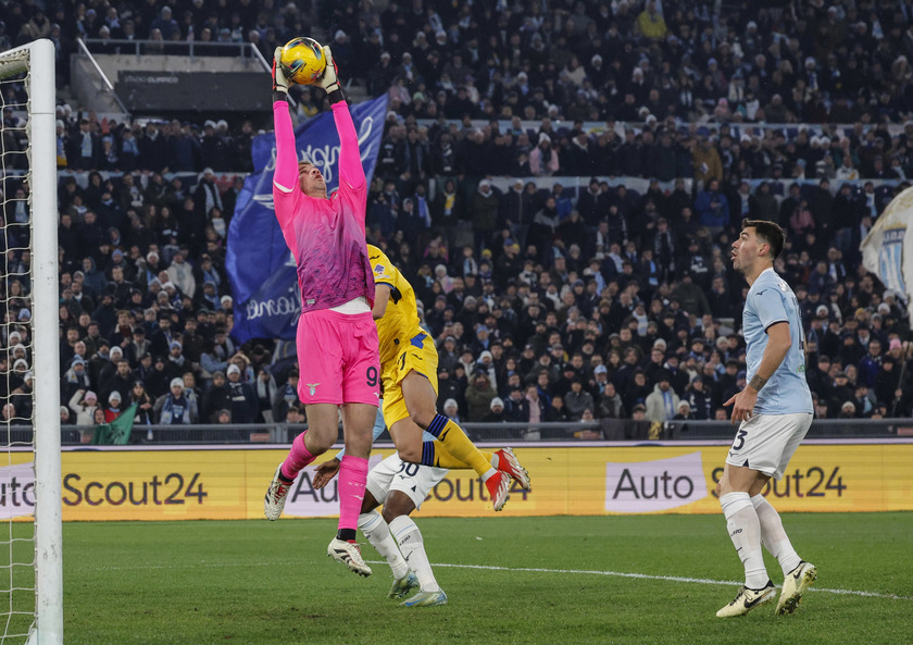 Serie A soccer match between SS Lazio vs Atalanta BC