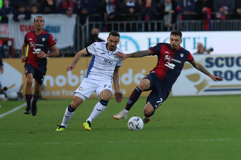 Soccer; serie A:Cagliari vs Atalanta - RIPRODUZIONE RISERVATA