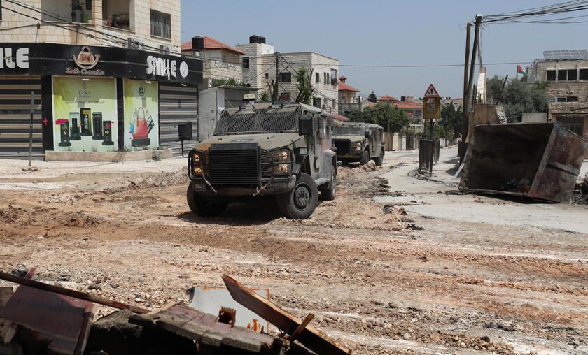 Isareli army operation in the West Bank city of Jenin