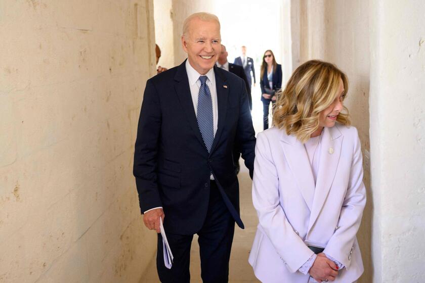 Bilaterale Meloni-Biden in corso a margine del G7