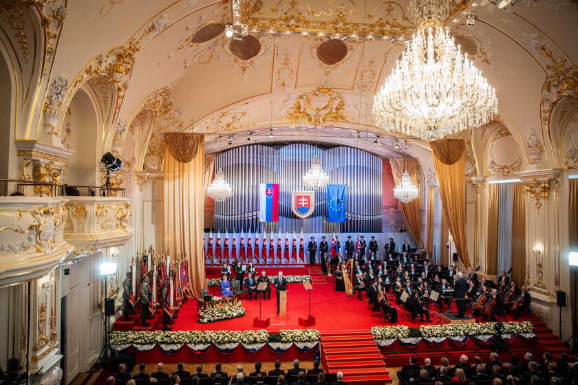 Inauguration ceremony of Slovakia's new President Peter Pellegrini