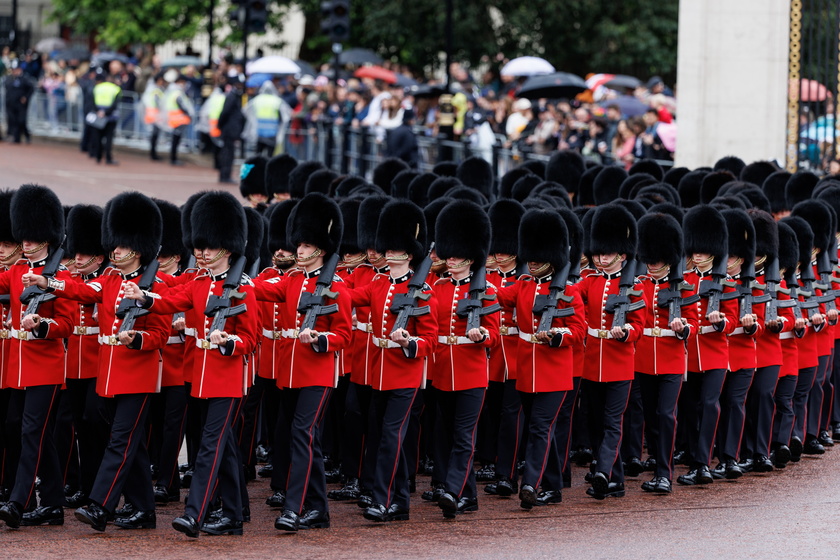 Trooping the Colour - King Charles III birthday parade 
