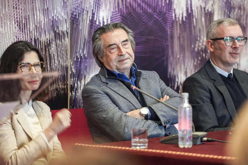 Teatro: conferenza stampa Riccardo Muti sul podio del Teatro Regio per la nuova produzione del Don Giovanni