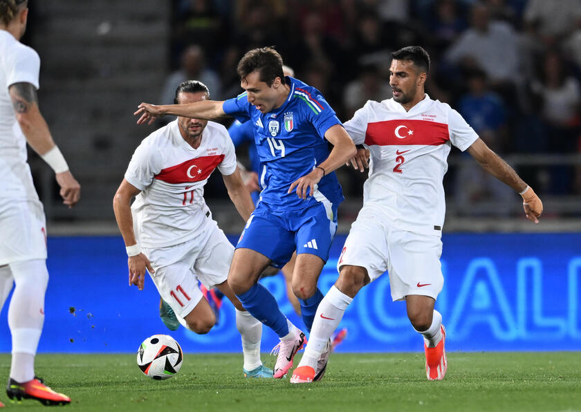 Calcio: Italia-Turchia