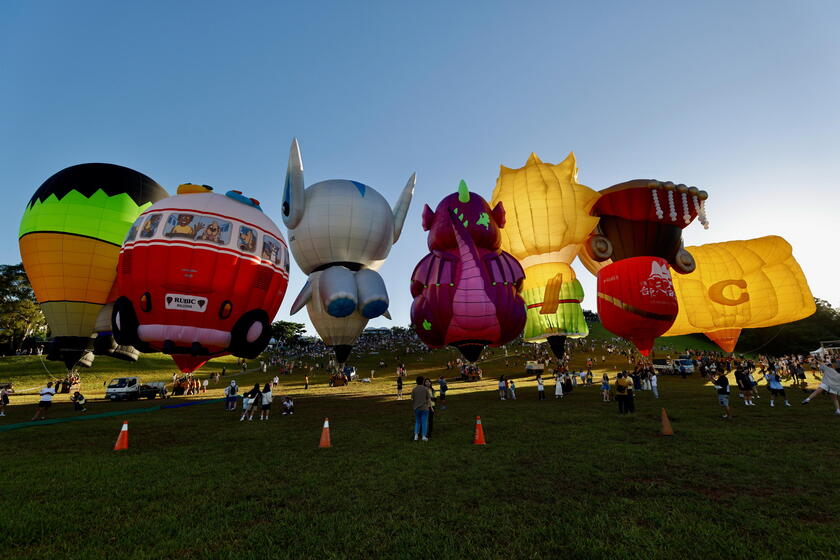 International hot air balloon festival in Taiwan