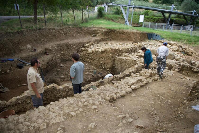 Una mansio romana tra la via Cassia e il Paglia