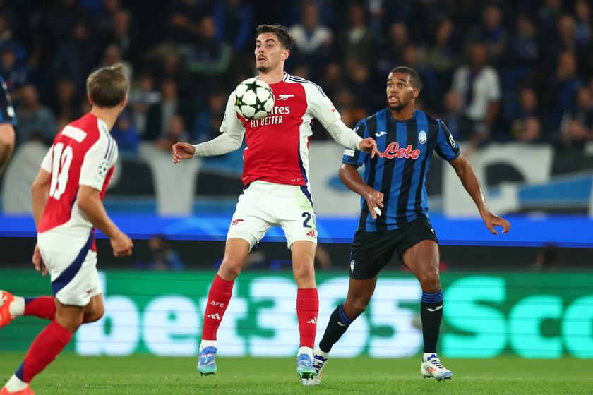 Soccer: Champions League; Atalanta-Arsenal