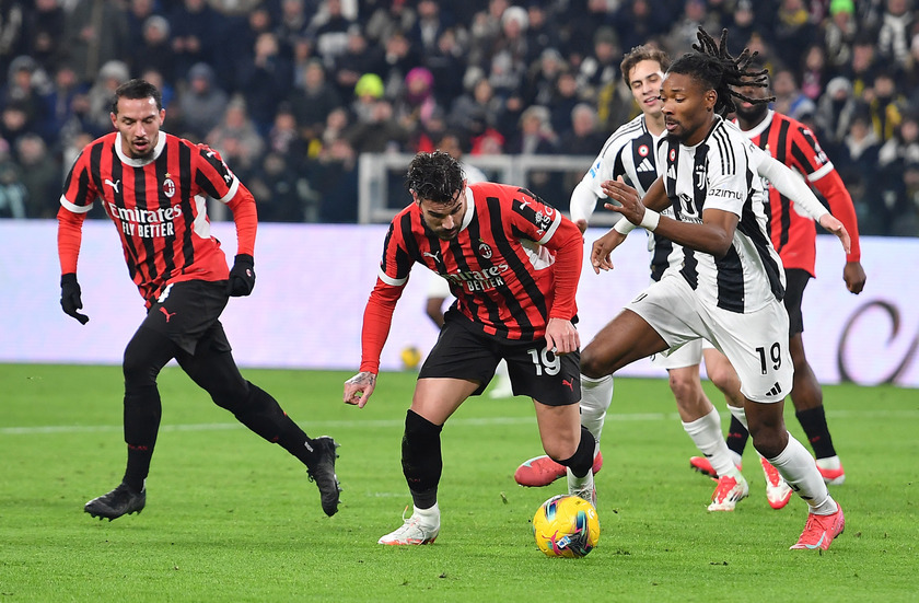 Soccer: Serie A; Juventus-Milan