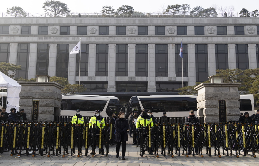 South Korean President Yoon attends impeachment trial hearing