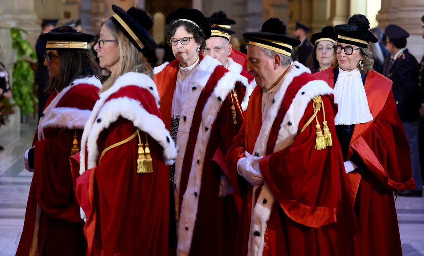 Cerimonia d'inaugurazione dell'anno giudiziario della Cassazione