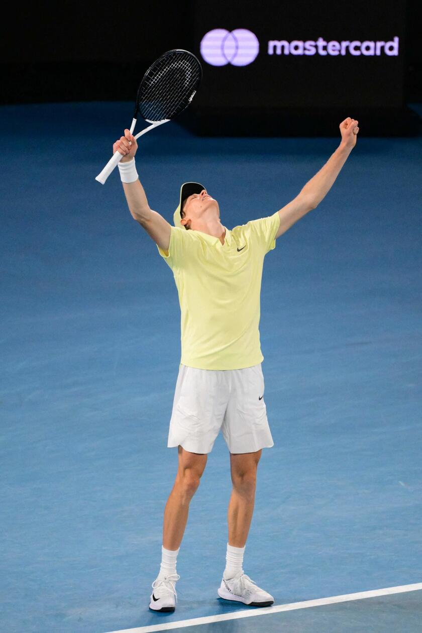 Sinner vince l'Australian Open