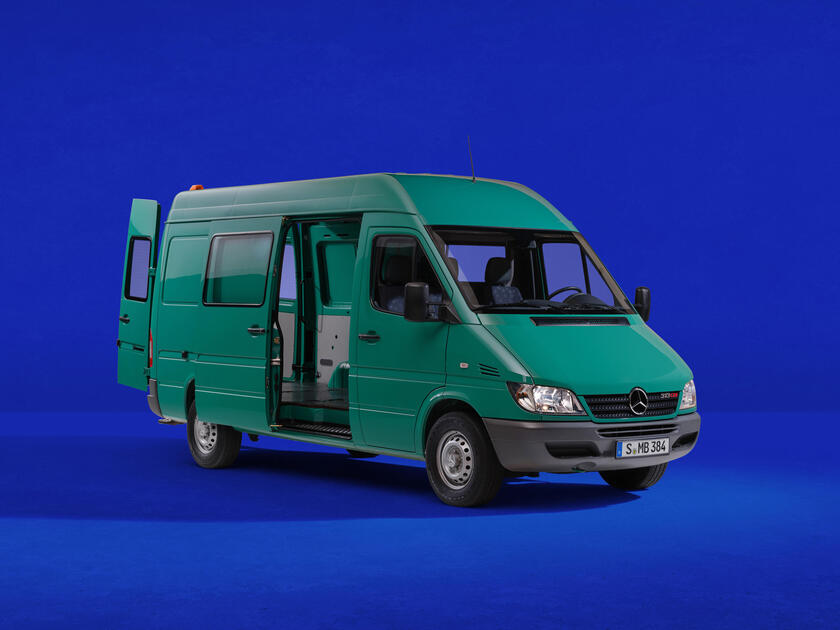 Trent'anni con il van Mercedes Benz Sprinter