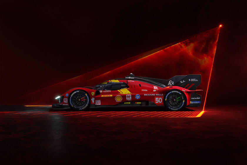 Wec, ecco la nuova livrea della Ferrari 499P per il 2025