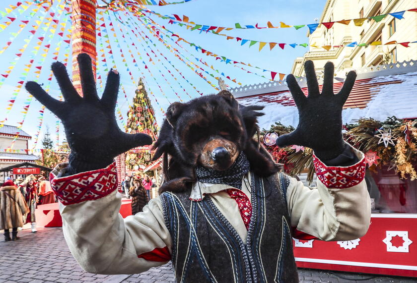 Opening of the festival Moscow Maslenitsa