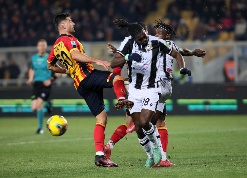 Soccer: Serie A; Lecce-Udinese