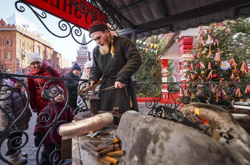 Opening of the festival Moscow Maslenitsa