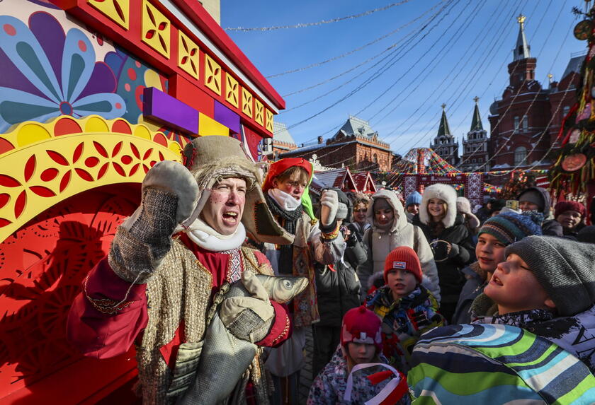 Opening of the festival Moscow Maslenitsa