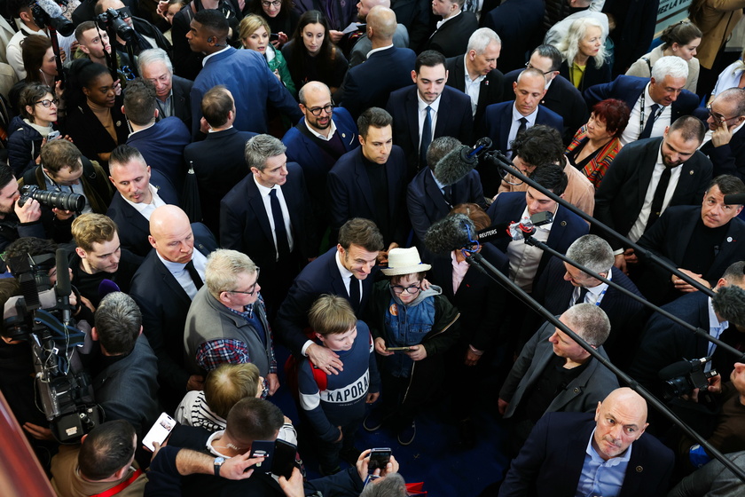 Opening of the annual agricultural fair in Paris