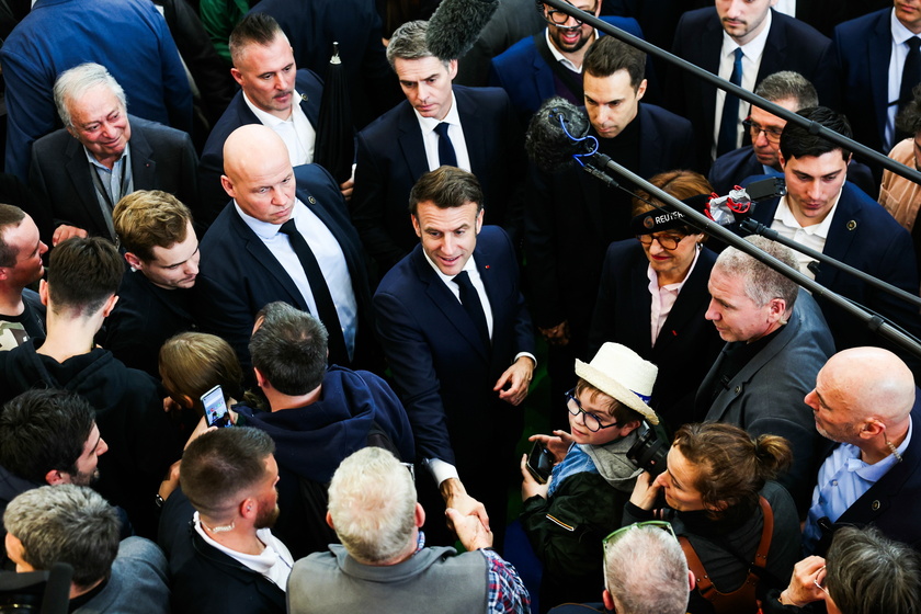 Opening of the annual agricultural fair in Paris