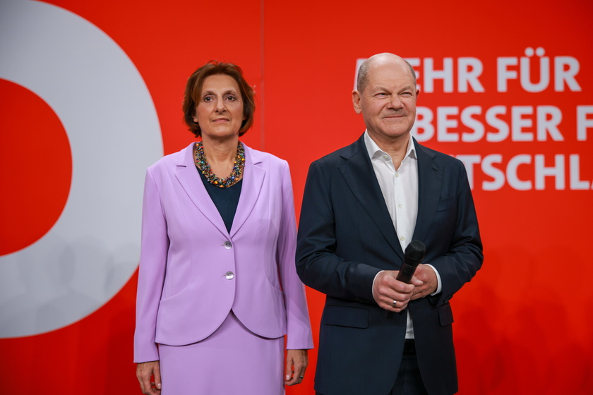 SPD election party after German general elections