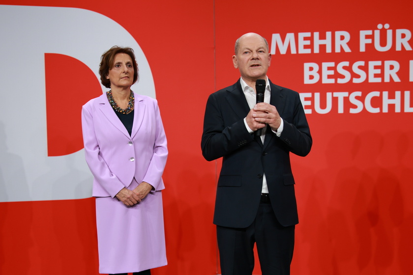 SPD election party after German general elections