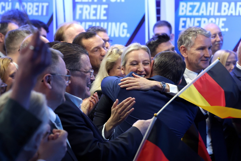 AFD election night event in German general elections