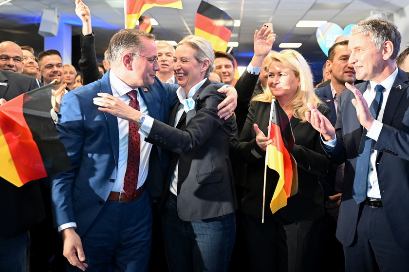 AfD election party in Berlin